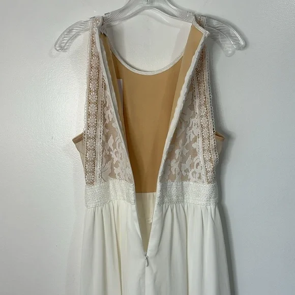 NWT Lulus Forever and Always White Lace Maxi Dress Size M - www.tsi.org.in